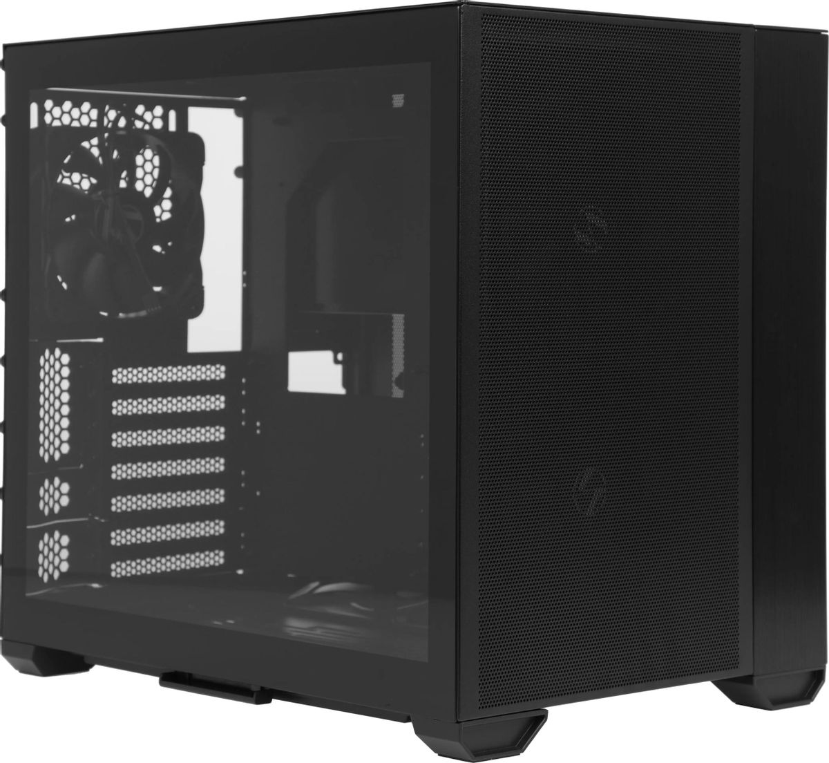 Корпус ATX Lian Li O11 Air Mini, Mini-Tower, без БП,  черный [g99.o11amx.00]